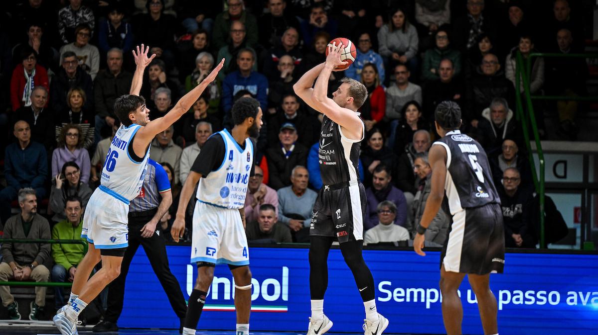 Sassari mette alla prova la solidità della Bertram Derthona: gli highlights