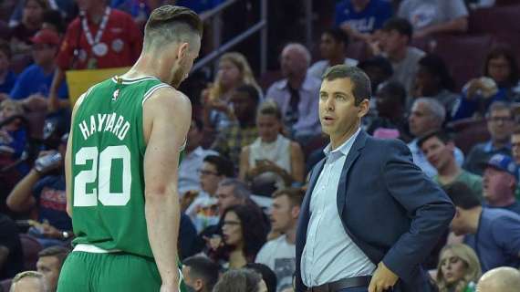 NBA - Brad Stevens ricorda che Gordon Hayward non giocherà nei Celtics in questa stagione