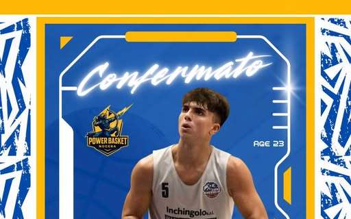 Serie B - Power Basket Nocera alla conferma di Manuel Saladini