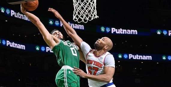 NBA - I Celtics si sbarazzano dei Knicks solo negli ultimi secondi