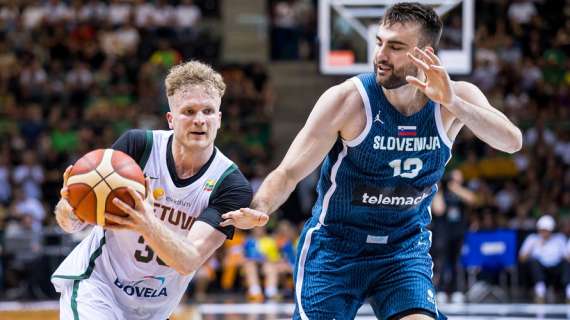 Verso Eurobasket, la Lituania travolge la Slovenia orfana di Doncic