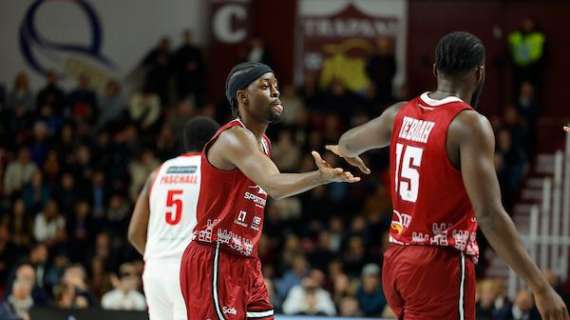 Trapani, scarto record con Pistoia. Horton: «Una grande partita»