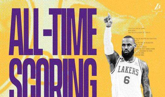 NBA - LeBron James userà un gancio cielo per battere il record di Kareem?