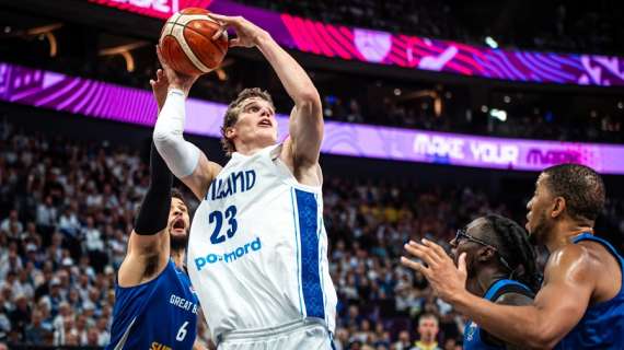 Un Lauri Markkanen da record nella vittoria della Finlandia sulla Gran Bretagna