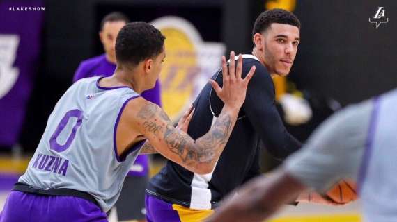 NBA - Lakers, Lonzo Ball per nulla impressionato dall'allenarsi con LeBron James