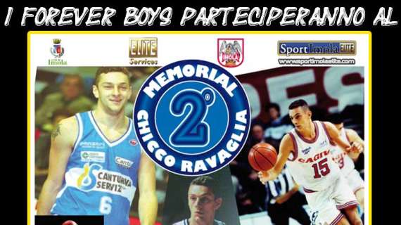 Sabato il 2° Memorial Chicco Ravaglia. Presenti i Forever Boys