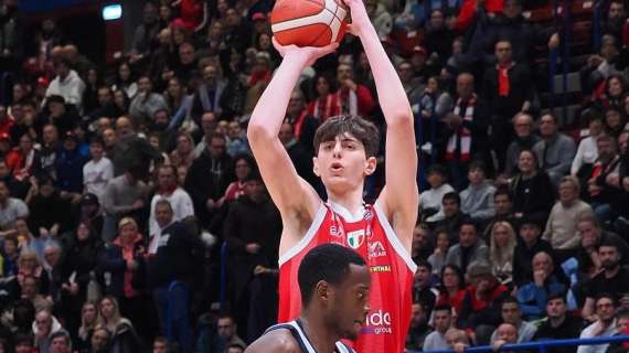 LBA - Milano, Luigi Suigo segna i suoi primi punti in Serie A