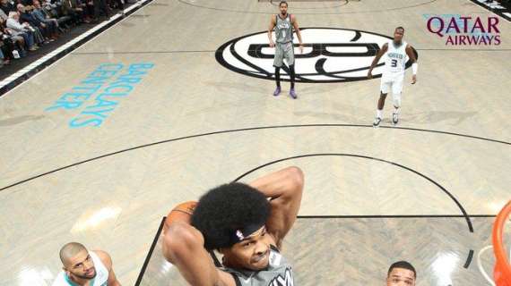 NBA - Brooklyn ritrova colore contro gli Hornets