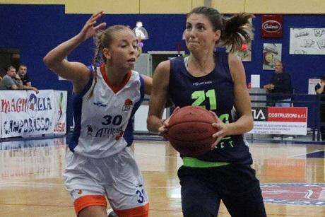 A2 Femminile - Campobasso per lo Sport: Alpo Basket supera l'Athena Roma per il terzo posto