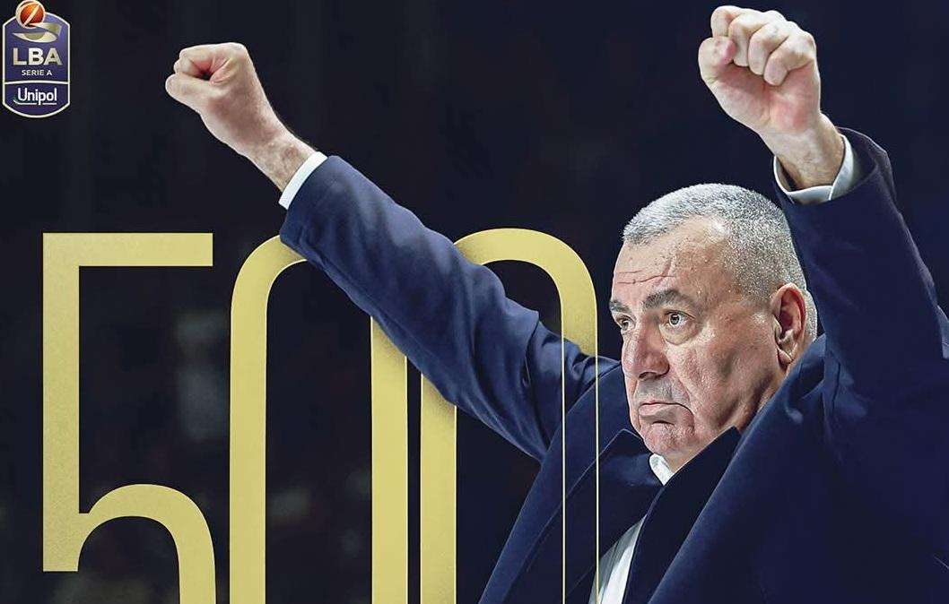 Jasmin Repesa raggiunge le 500 panchine in Serie A