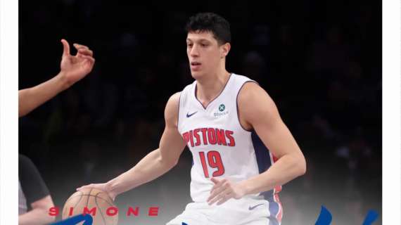 NBA - I Pistons di Simone Fontecchio dominano a Brooklyn