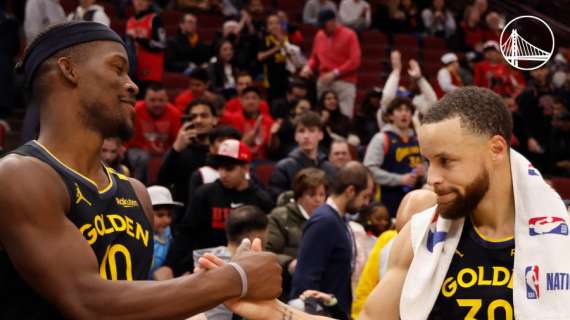 NBA - Warriors, la nuova coppia Curry-Butler maltratta i Chicago Bulls