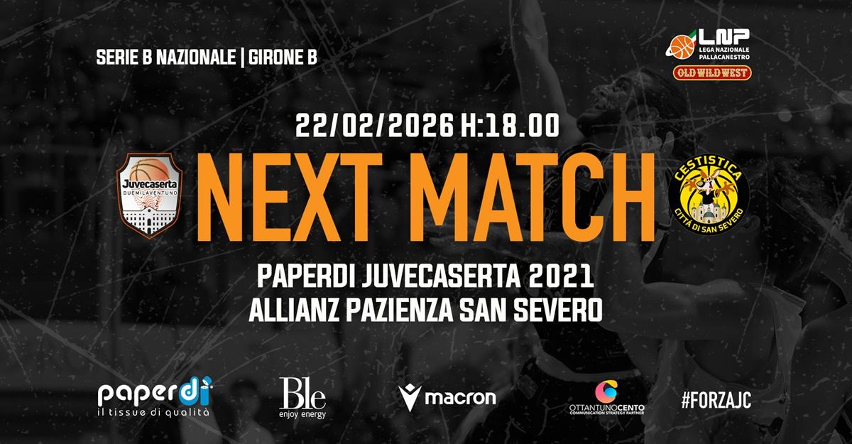Serie B - Al PalaPiccolo della Paperdi Caserta arriva l'Allianz San Severo