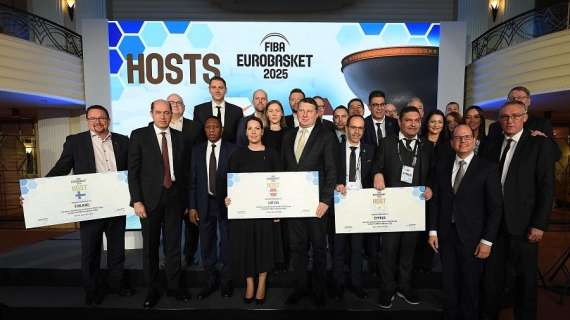 Lettonia, Cipro e Finlandia ospiteranno EuroBasket 2025