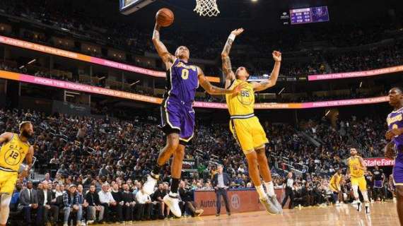 NBA - Warriors discreti, ma quando i Lakers accelerano è finita