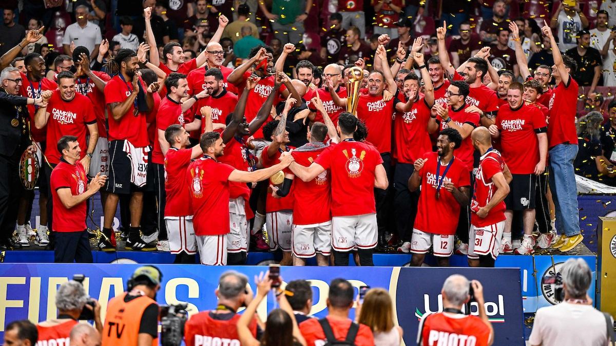 Olimpia Milano quarta squadra a conquistare il triplete nella storia della LBA