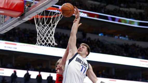 NBA - Mavericks, Luka Doncic respinge Toronto