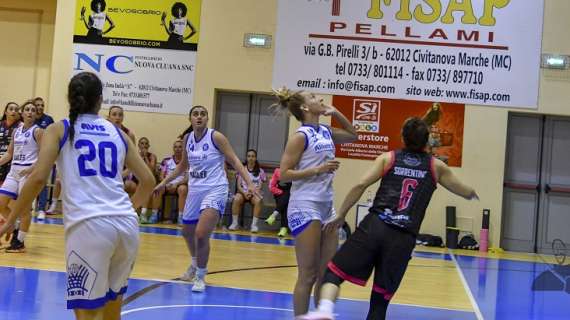 A2 F Playout - La Bagalier Feba inciampa a Torino contro il Teen Basket