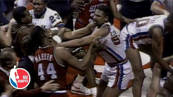 NBA - Barkley, Laimbeer & Co: la rissa che segnò gli anni '90 della Lega