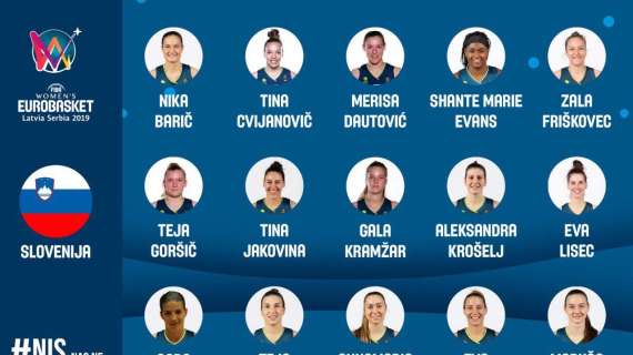 EuroBasket Women - La Slovenia di Lisec si prepara per affrontare le Azzurre