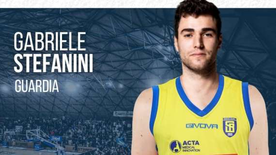UFFICIALE A2 - Givova Scafati, il primo colpo tra gli esterni è Gabriele Stefanini