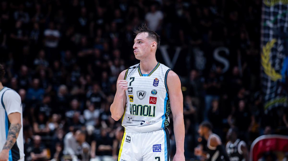 Davide Casarin è il miglior italiano della 3^ giornata di LBA Serie A 2025/26