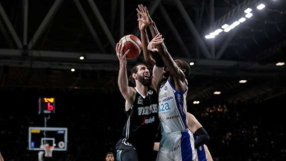 Repubblica: «La Virtus prima soffre poi stende Brescia trascinata da Shengelia»