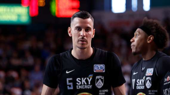 UFFICIALE LBA - Udine rinnova con Mirza Alibegovic: resta capitano anche in Serie A