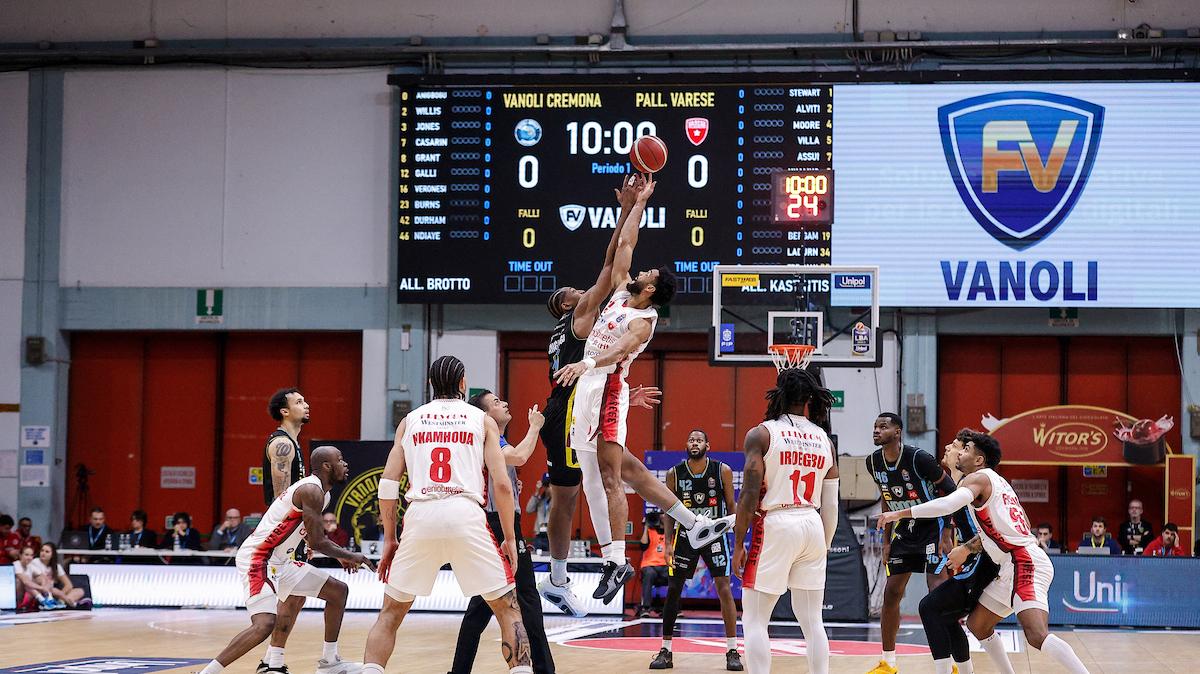 Openjobmetis Varese vs Vanoli Cremona: dove in TV, preview, diretta