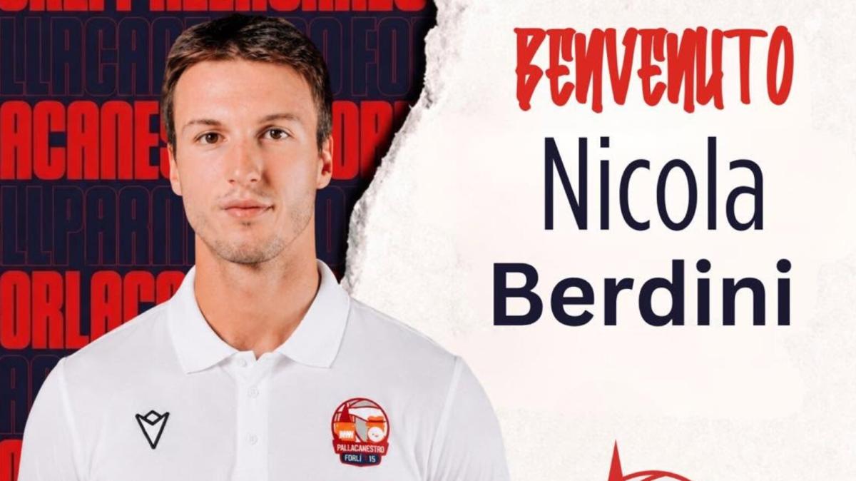Nicola Berdini è un nuovo giocatore della Unieuro Forlì