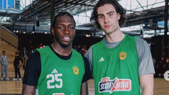 Josh Giddey si allena a Melbourne con il Panathinaikos 