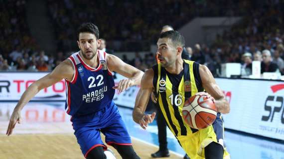 SBL Supercoppa - Il Fenerbahçe cade al cospetto dell'Anadolu Efes