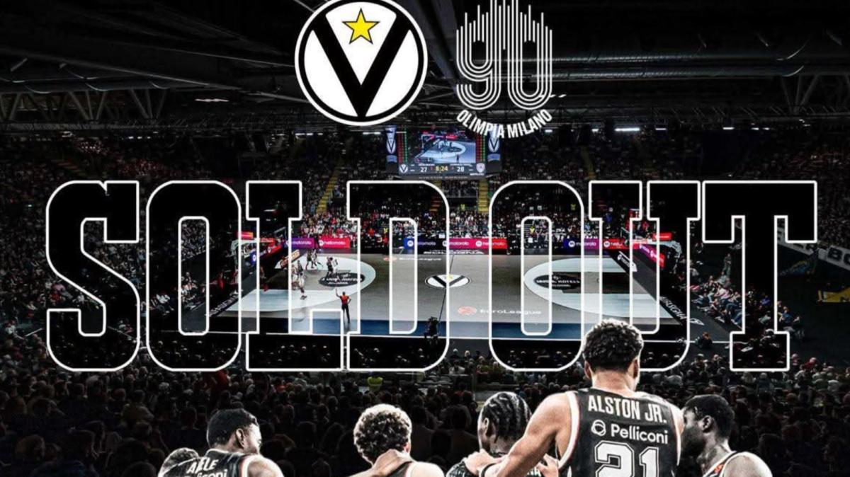 Virtus Bologna vs Olimpia Milano, la sfida del 2 gennaio è ufficialmente sold out