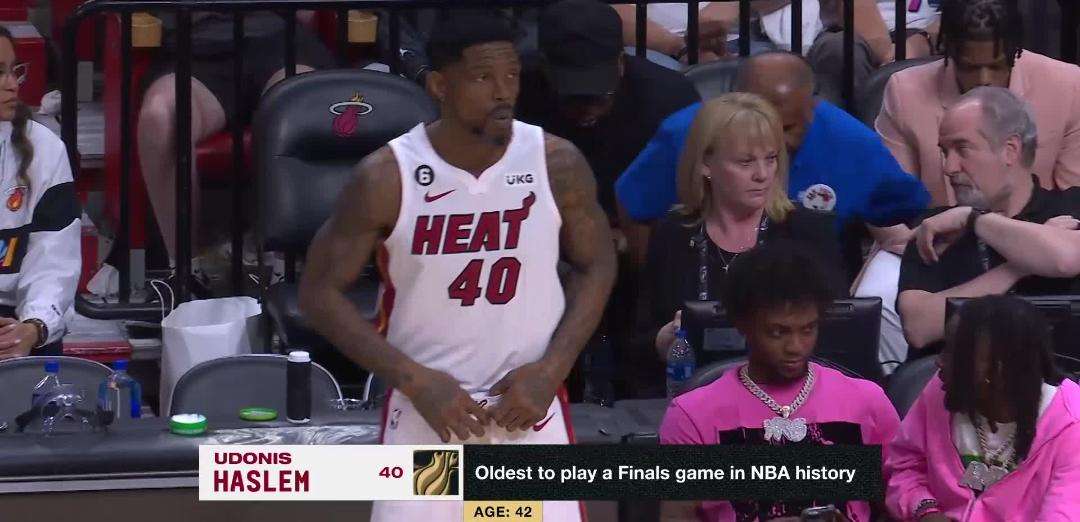 NBA - Udonis Haslem diventa il più vecchio a giocare una gara delle Finals