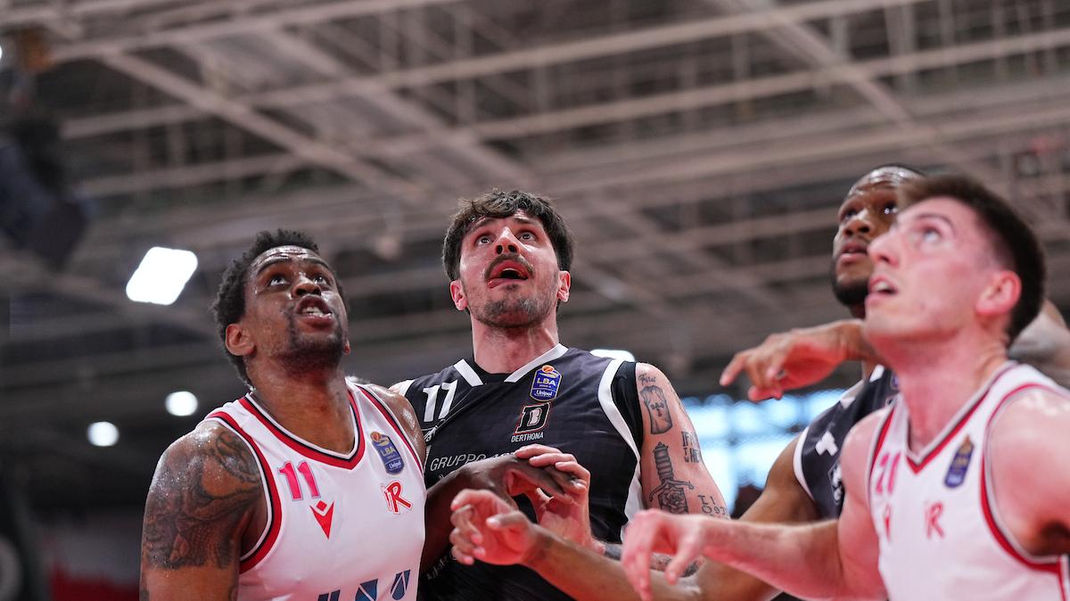 La Bertram Derthona soffre il carattere di Reggio Emilia: gli highlights