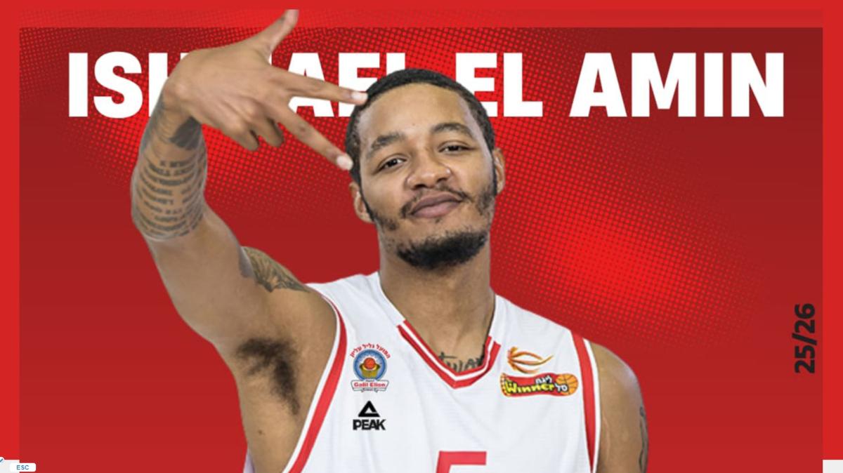 Ishmael El-Amin lascia Napoli e torna in Israele