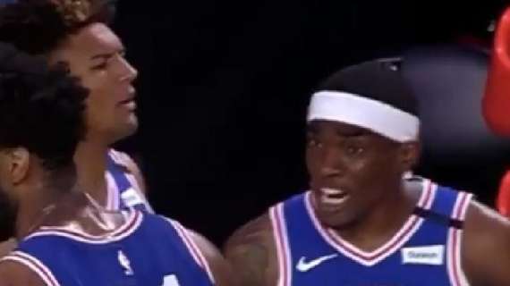 Video NBA - 76ers, un litigio tra Shake Milton e Joel Embiid?