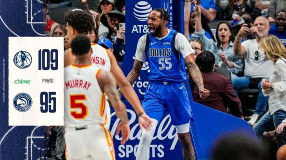 NBA - I Mavericks non perdono battuta in casa contro gli Atlanta Hawks