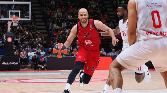 Eurolega - Shields e Mirotic guidano  Milano al successo sul Monaco