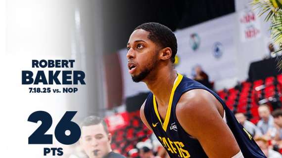 Summer League - Robert Baker porta i Pacers oltre i Pelicans