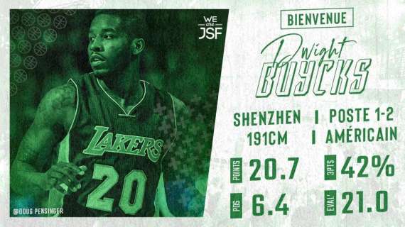 UFFICIALE EC - Nanterre piazza il colpo Dwight Buycks