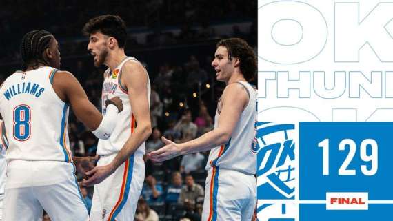 NBA - I Thunder dominano e respingono l'assalto dei Clippers in classifica