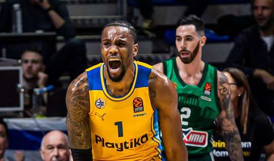 EuroLeague Playoff - Il Panathinaikos risale da -18, ma il Maccabi vince