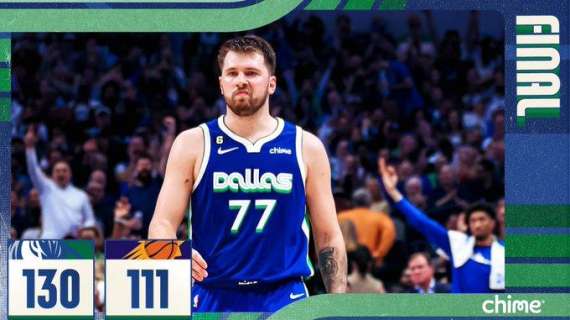 NBA - I Dallas Mavericks danno una lezione ai capofila Phoenix Suns