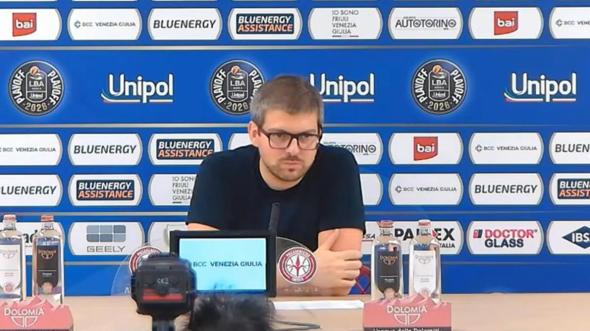 Brescia, Cotelli: «Non pareggiata l'energia di Trieste. Testa a Gara 5: siamo pronti»