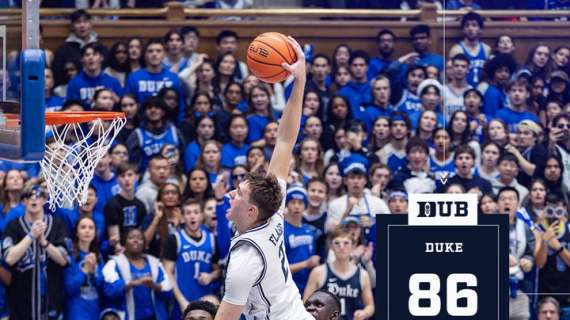 NCAA - Duke: Cooper Flagg (42 punti) ha fatto un grande record!