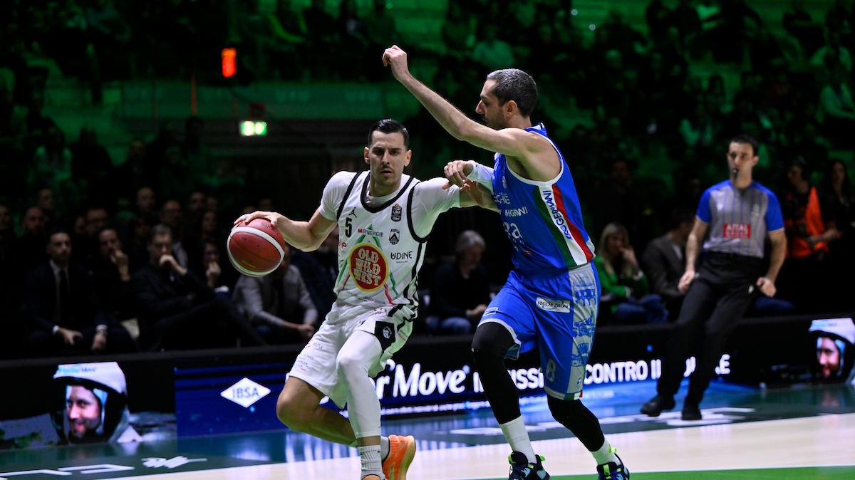 F8 | Gli highlights del quarto di finale tra Germani Brescia e Old Wild West Udine