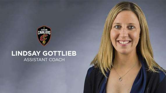 NBA - I Cavaliers aggiungono Lindsay Gottlieb nel coaching staff