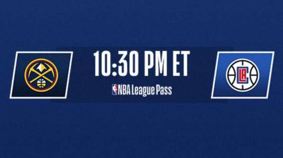 NBA Preseason - I Clippers vincono in rimonta sui Denver Nuggets