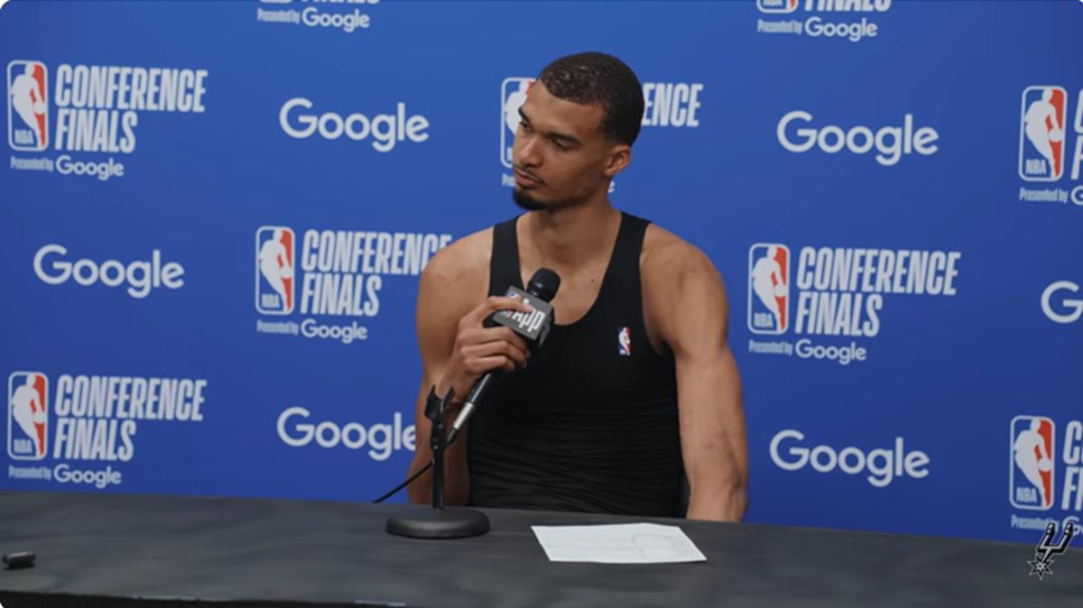 Wembanyama, semplicemente ingiocabile: 41+24 e un messaggio da MVP in gara‑1